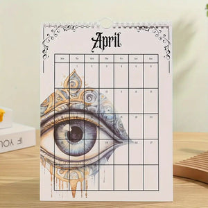 2025 Vintage Gothic Castle Theme Wall Calendar