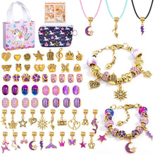 Load image into Gallery viewer, Girls Charm Bracelet Making Kit