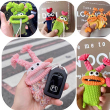 Load image into Gallery viewer, Handmade Crochet Key Case/Holder 