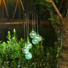 Load image into Gallery viewer, Solar Wind Chime Outdoor Light