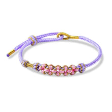 Load image into Gallery viewer, Grandmother And Granddaughter Blossom Knot Bracelet