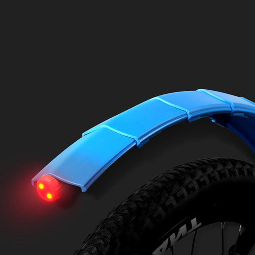 Bicycle Retractable Mudguard with Taillights