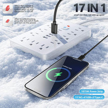 Load image into Gallery viewer, 17 in 1 power strip