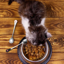 Load image into Gallery viewer, Stainless Steel Food Spoon with Cat Claw