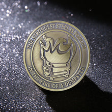 Load image into Gallery viewer, Dumpster Fire Challenge Coin