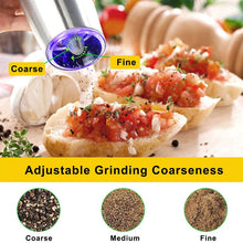 Load image into Gallery viewer, Automatic Electric Gravity Induction Salt and Pepper Grinder