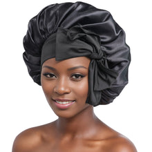 Load image into Gallery viewer, Silk Night Sleeping Cap Bonnet