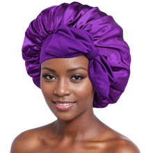 Load image into Gallery viewer, Silk Night Sleeping Cap Bonnet