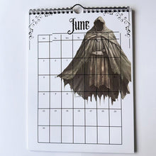 Load image into Gallery viewer, 2025 Vintage Gothic Castle Theme Wall Calendar