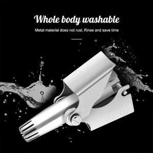 Safe Touch Stainless Steel Nose Hair Trimmer