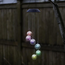 Load image into Gallery viewer, Solar Wind Chime Outdoor Light