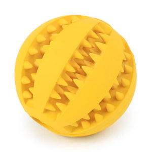 Dog Chewing Rubber Ball