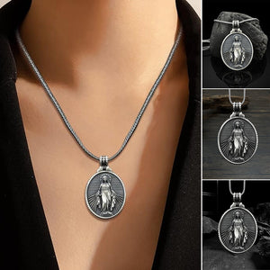 Miraculous Medal Virgin Mary Necklace