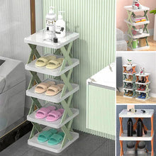 Load image into Gallery viewer, Multi-Layer Shoe Rack Storage Organizer