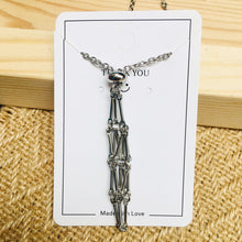 Load image into Gallery viewer, Crystal Stone Holder Necklace