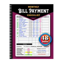 Load image into Gallery viewer, Bill Payment Management Book