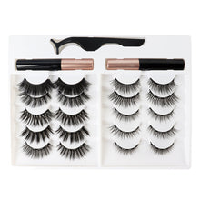 Load image into Gallery viewer, Magnetic False Eyelashes Set