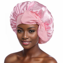 Load image into Gallery viewer, Silk Night Sleeping Cap Bonnet