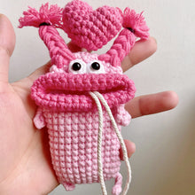 Load image into Gallery viewer, Handmade Crochet Key Case/Holder 