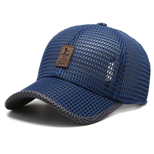 Mesh Peaked Cap