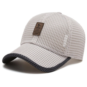 Mesh Peaked Cap